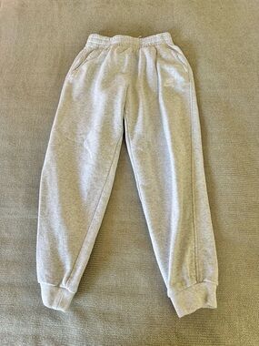 Nike Boys Light Gray Sweatpants